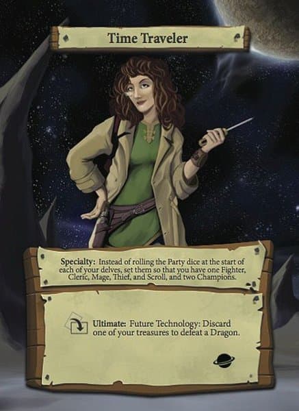 Dungeon Roll Hero: Time Traveler Promo Card