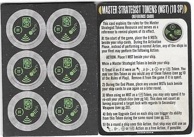 Star Trek: Attack Wing – Master Strategist Token Resource