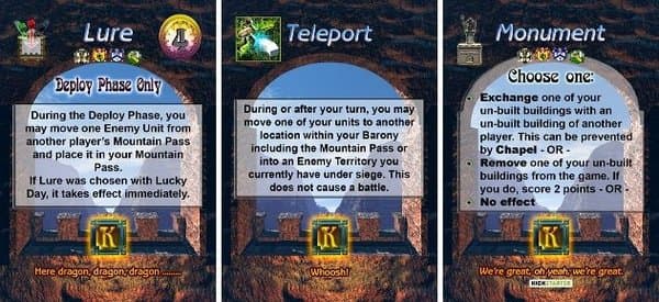 Dragon Valley: Kickstarter Exclusive – Kings Aid Cards