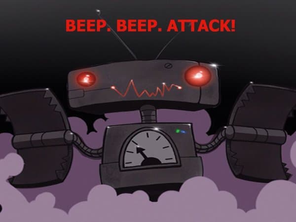 BEEP. BEEP. ATTACK!