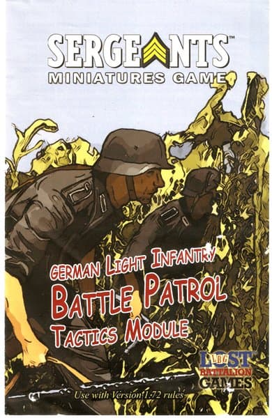 Sergeants D-Day: German Light Infantry Battle Patrol Tactics expansion