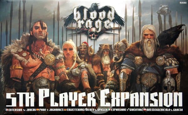 Blood Rage: 5. játékos kiegészítő / Кровь и Ярость. Пятый игрок