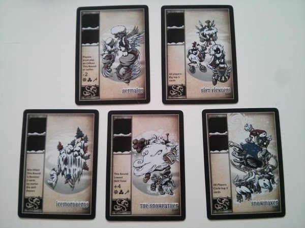 Oddball Aeronauts: Snowtide Event Cards