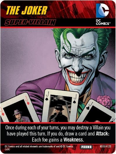 DC Deck-Building Game: Forever Evil – The Joker Super Villain