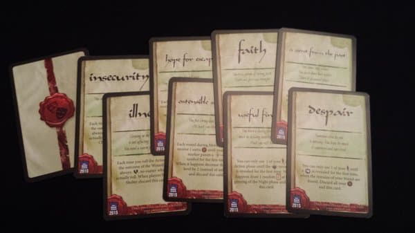 Robinson Crusoe: Adventures on the Cursed Island – Secret Trait Cards