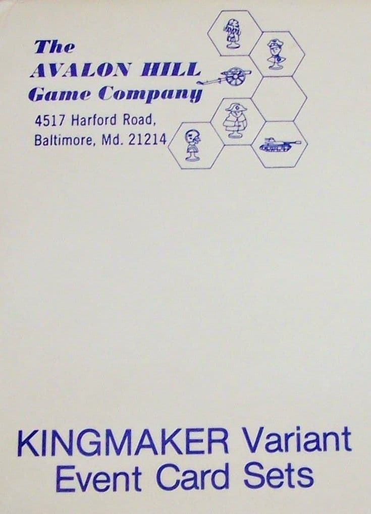 Kingmaker: Variant Event Cards