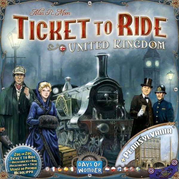 Ticket to Ride: Великобритания и Пенсильвания