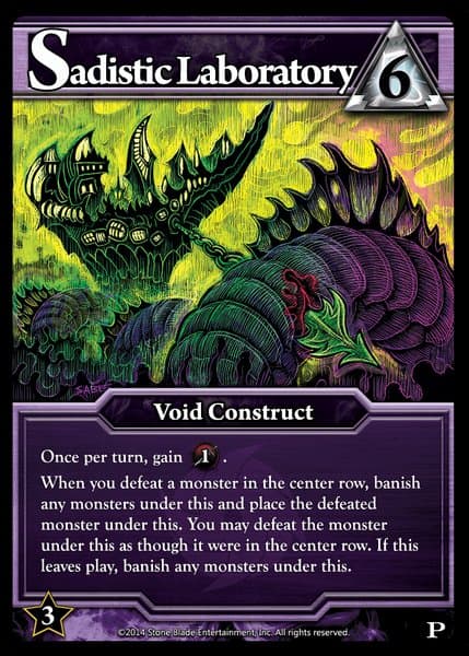 Ascension: Sadistic Laboratory Promo Card