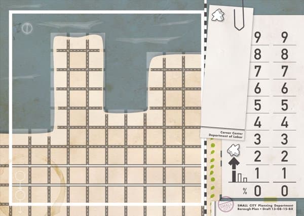Small City: Player boards Expansion #1 – The Beach