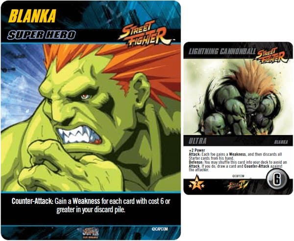 CapCom Street Fighter Deck-Building Game: Blanka Promo