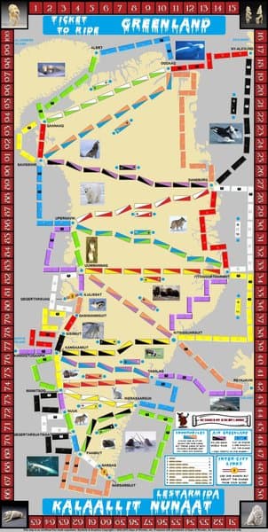 Greenland (fan expansion for Ticket to Ride)
