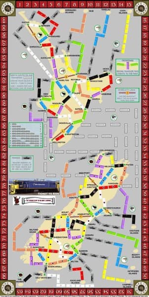 New Zealand (fan expansion for Ticket to Ride)