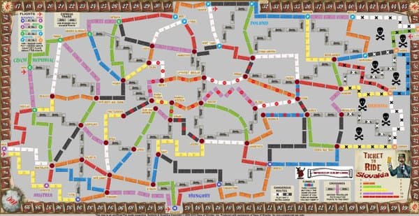 Slovakia (fan expansion for Ticket to Ride)
