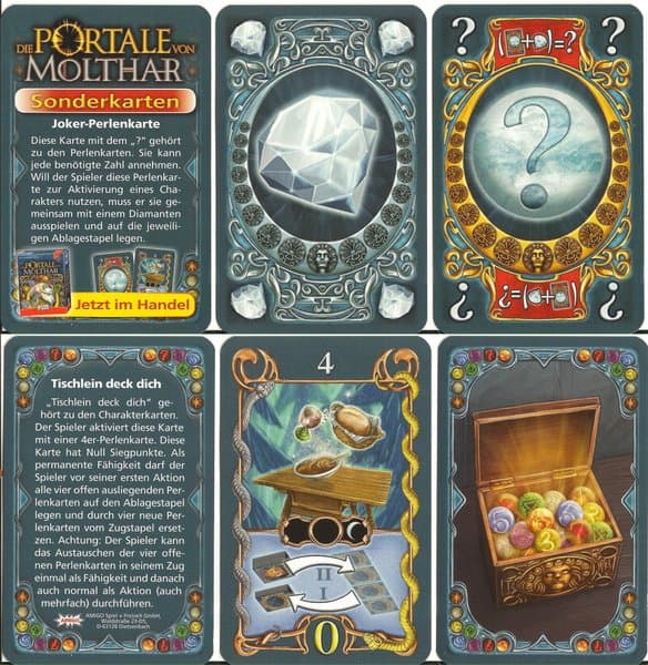 Die Portale von Molthar: Sonderkarten