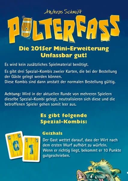 Polterfass: Die 2015er Mini-Erweiterung