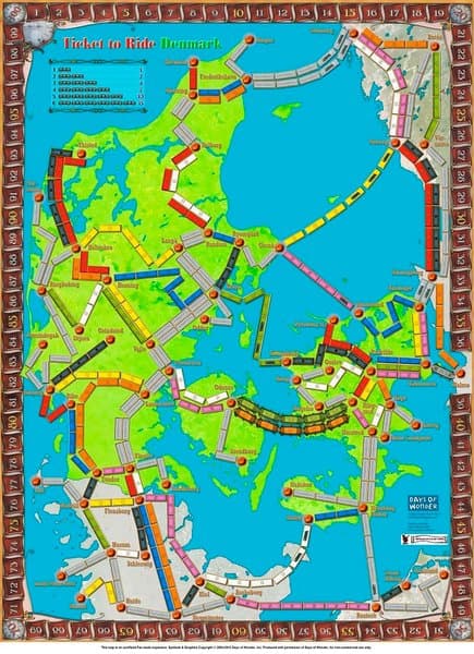 Denmark (fan expansion for Ticket to Ride)