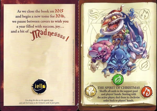 The Big Book of Madness: 2016 Greeting Card – Evil Santa