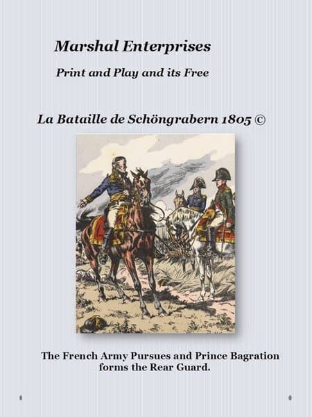 La Bataille de Schoengrabern 1805