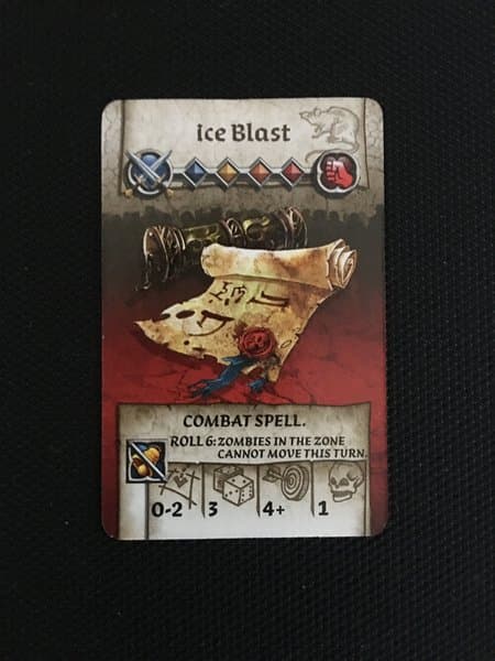 Zombicide: Black Plague – Ice Blast Promo Card