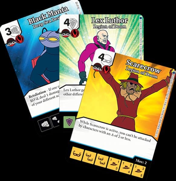 DC Comics Dice Masters: Classic Legion of Doom Promo Cards