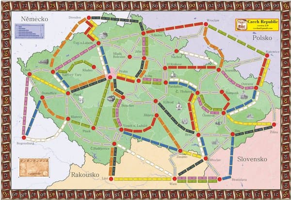 Czech Republic (fan expansion for Ticket to Ride)