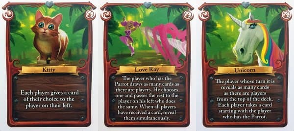 Sea of Clouds: Kitty, Unicorn, Love Ray Promo Cards