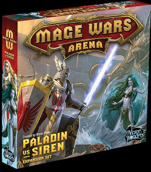 Mage Wars Arena: Paladin vs Siren Expansion Set