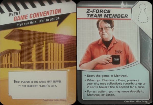 Pandemic: Gen Con 2016 Promos – Z-Force Team Member/Game Convention