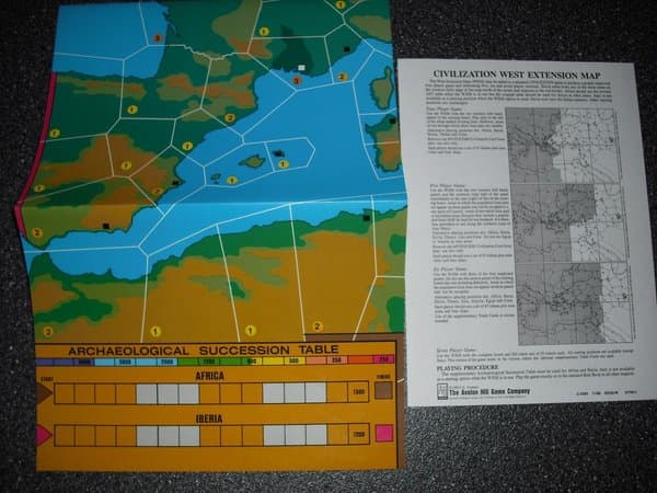 Civilization: West Extension Map
