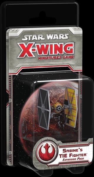 Star Wars: X-Wing Miniatures Game – Sabine's TIE Fighter Expansion Pack