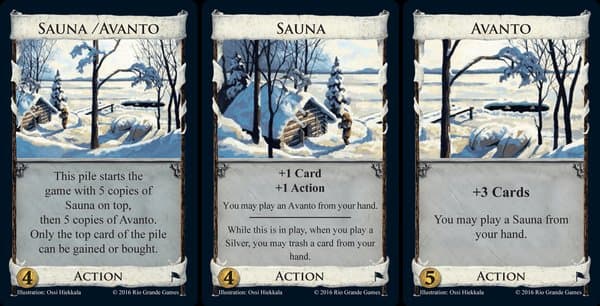 Dominion: Sauna / Avanto Promo Card