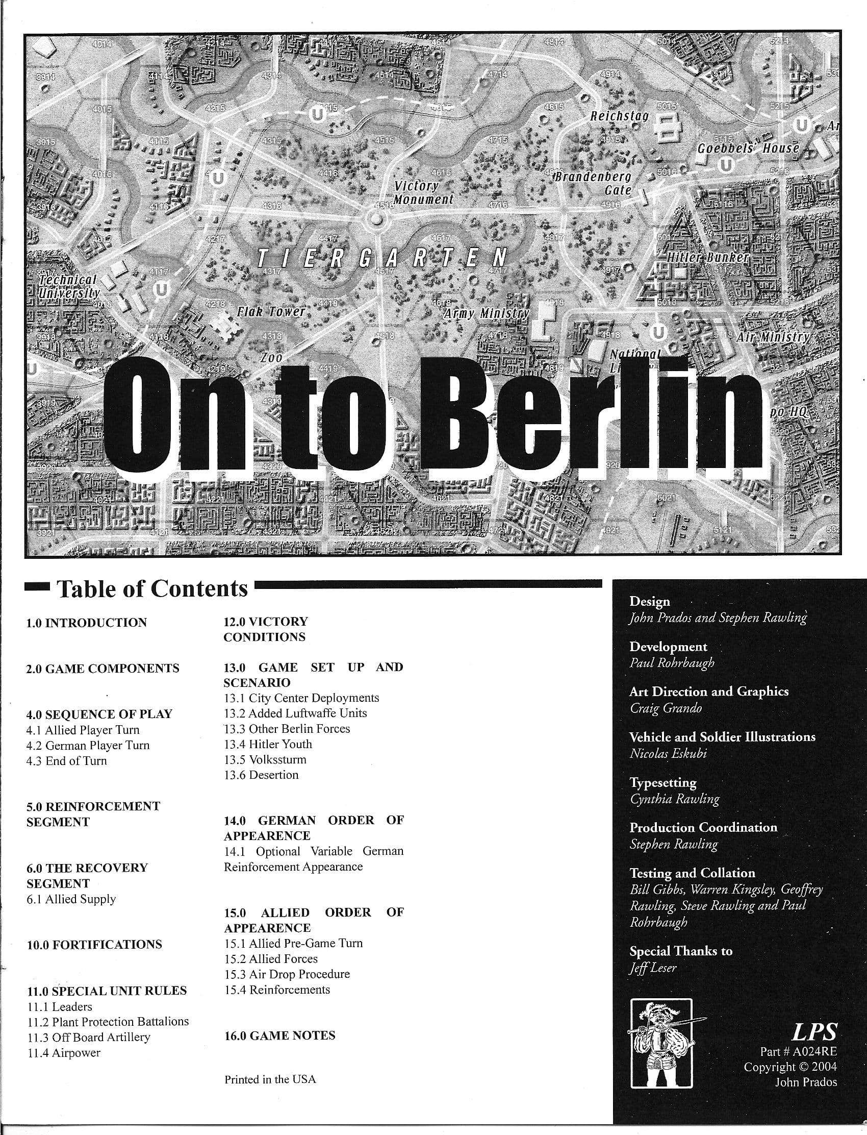On to Berlin