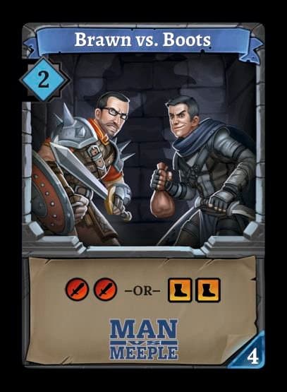 Clank!: Brawn vs. Boots Promo Card