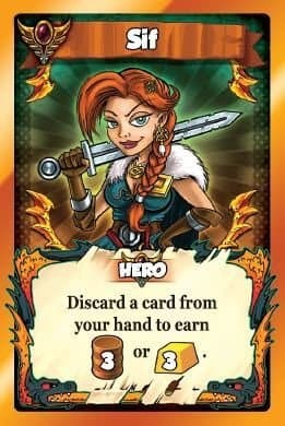 Vikings Gone Wild: Sif Promo Card