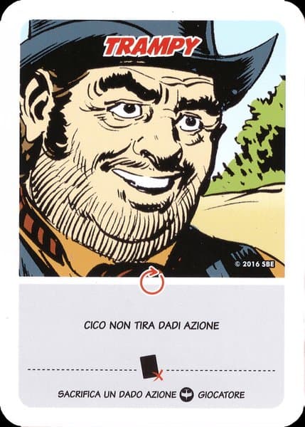 Zagor: Odissea Americana – Trampy Promo Card