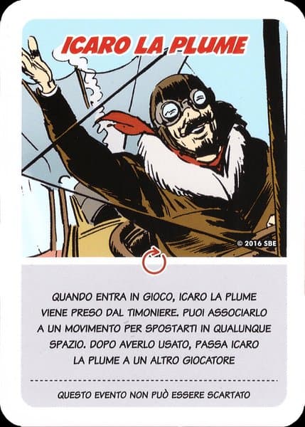 Zagor: Odissea Americana – Icaro La Plume Promo Card