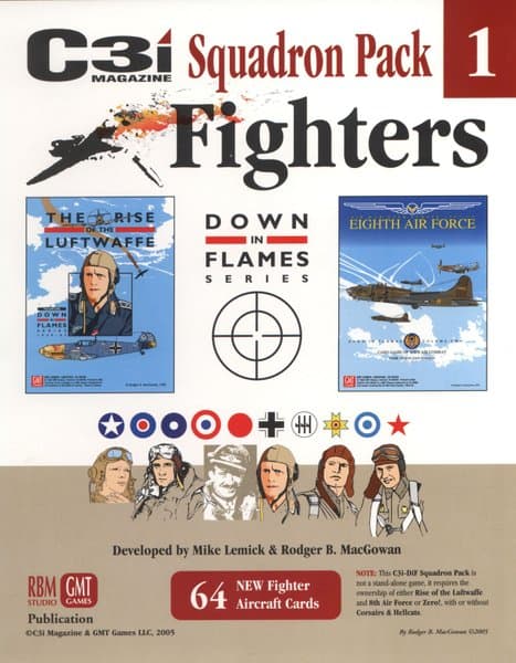 Down in Flames Squadron Pack 1: Fighters