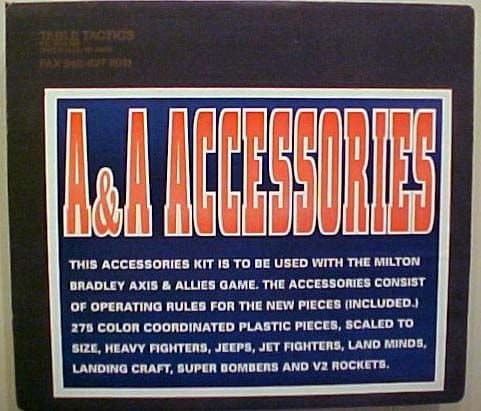 Axis & Allies:  A & A Accessories
