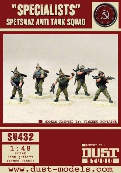 Dust Tactics: Spetsnaz Anti-Tank Squad – "Specialists"