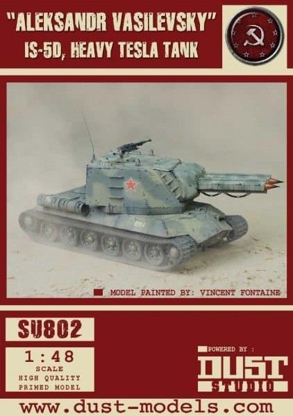Dust Tactics: IS-5D Heavy Tesla Tank – "Aleksandr Vasilevsky"