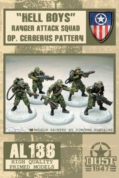 Dust 1947: Ranger Attack Squad – "Hell boys"