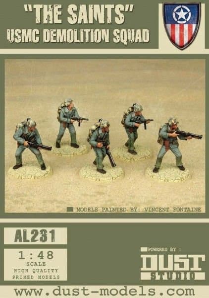 Dust Tactics: USMC Demolition Squads – "The Saints"