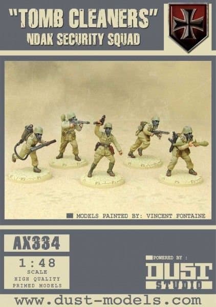 Dust Tactics: NDAK Security Squad – "Tomb Cleaners"