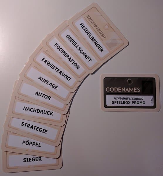 Codenames: Bonus Pack – Board Gaming (German)