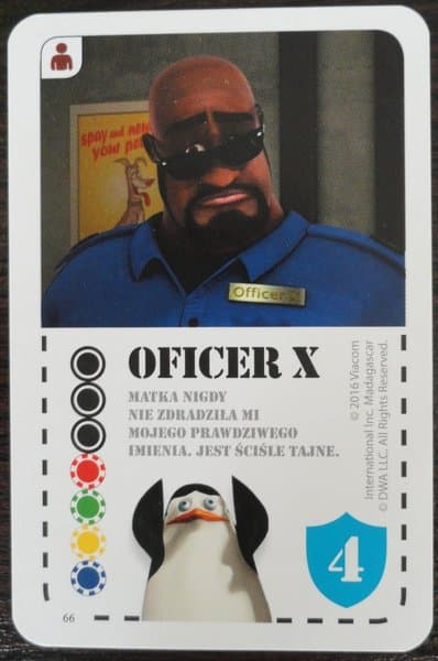 Pingwiny z Madagaskaru: Oficer X