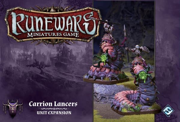 Runewars Miniatures Game: Carrion Lancers – Unit Expansion