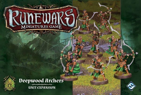 Runewars Miniatures Game: Deepwood Archers – Unit Expansion