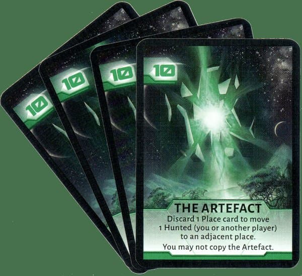 Not Alone: The Green Artefact Promo Cards