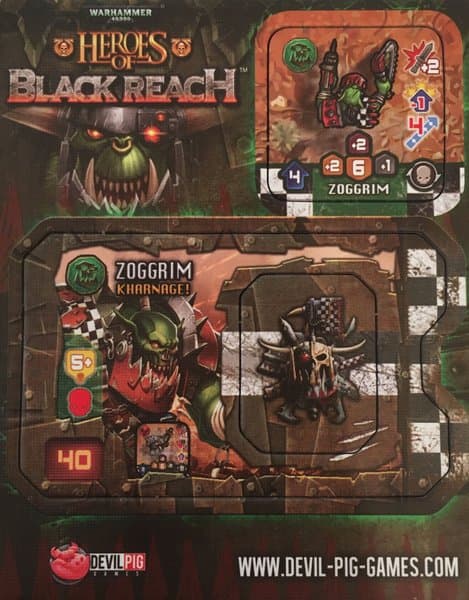 Warhammer 40,000: Heroes of Black Reach – Zoggrim the Kharnager