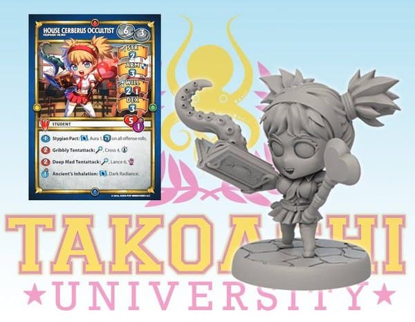 Super Dungeon Explore: Takoashi University – House Cerberus Occultist